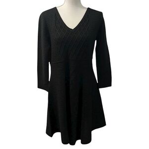 Marc New York Andrew Marc Woman's Natural Long Sleeve Sweater Dress